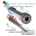 Qy Conical Double Screws Barrel For Extruders Machine 